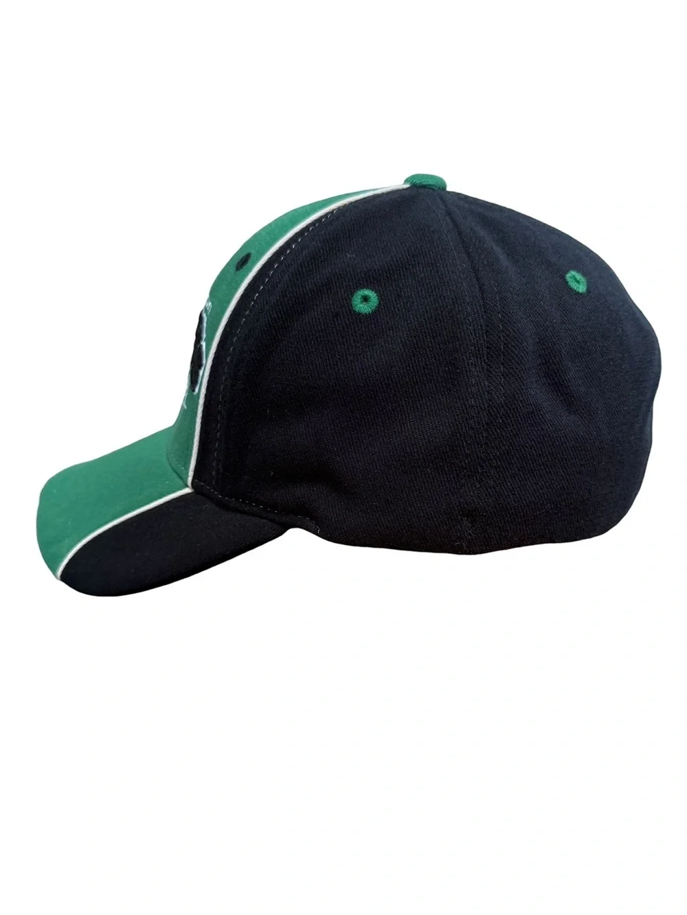 Boston Celtics Basketball Baseball Cap Hat NBA Elevation Green Black One Size